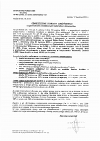Foto: Obwieszczenie Starosty Łomżyńskiego